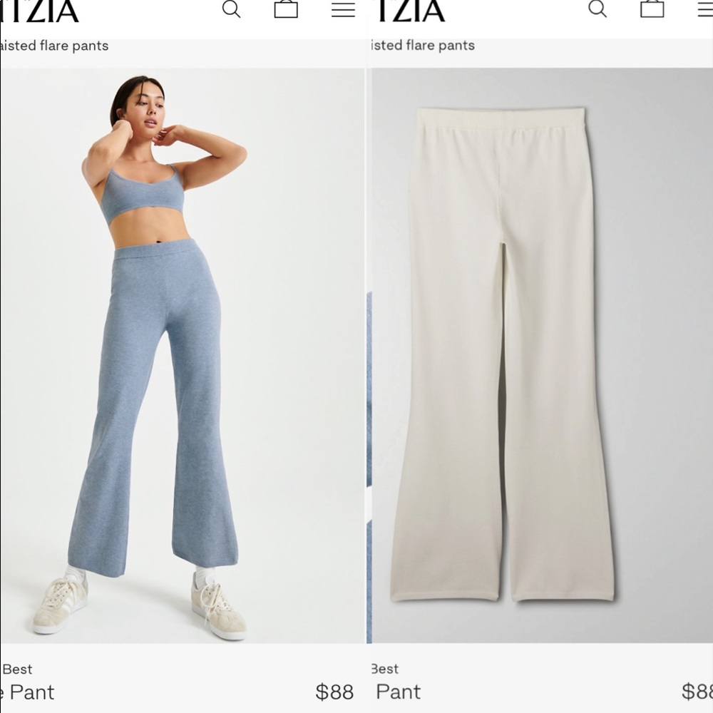 Aritzia Posie Pant - WHITE